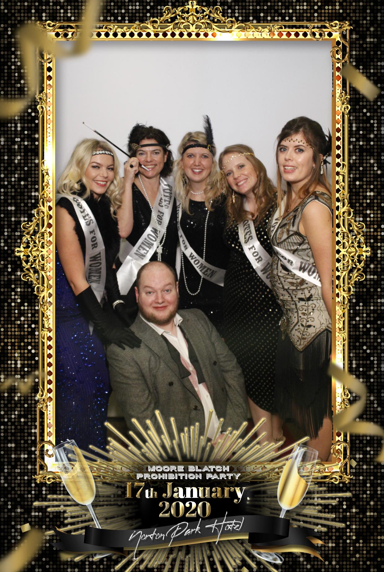 Moore Blatch Prohibition Party 2020 | View more photos from the event at gallery.myphotoboothexperience.co.uk/u/MyPhotoBoothExperienceLtd/Moore-Blatch-Prohibition-Party-2020